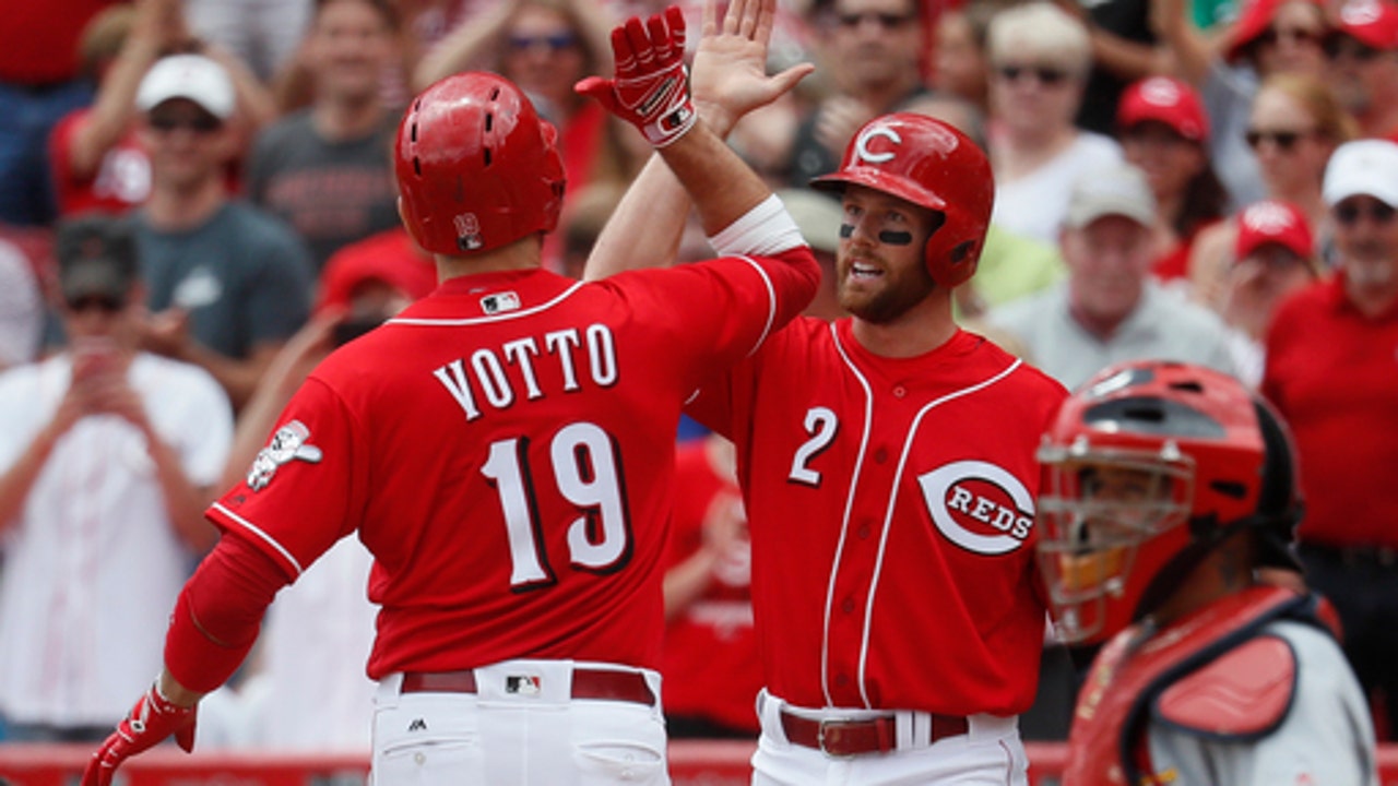 Votto leads Reds to 5-2 win, 4-game sweep of Cardinals (Jun 08, 2017)